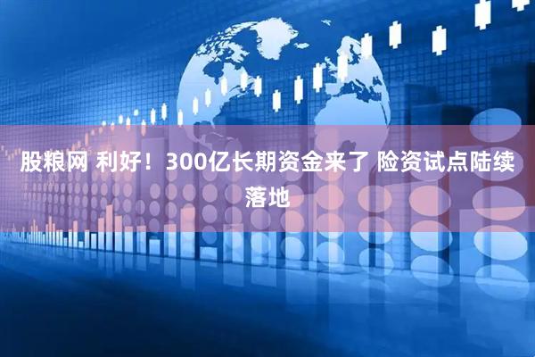 股粮网 利好！300亿长期资金来了 险资试点陆续落地